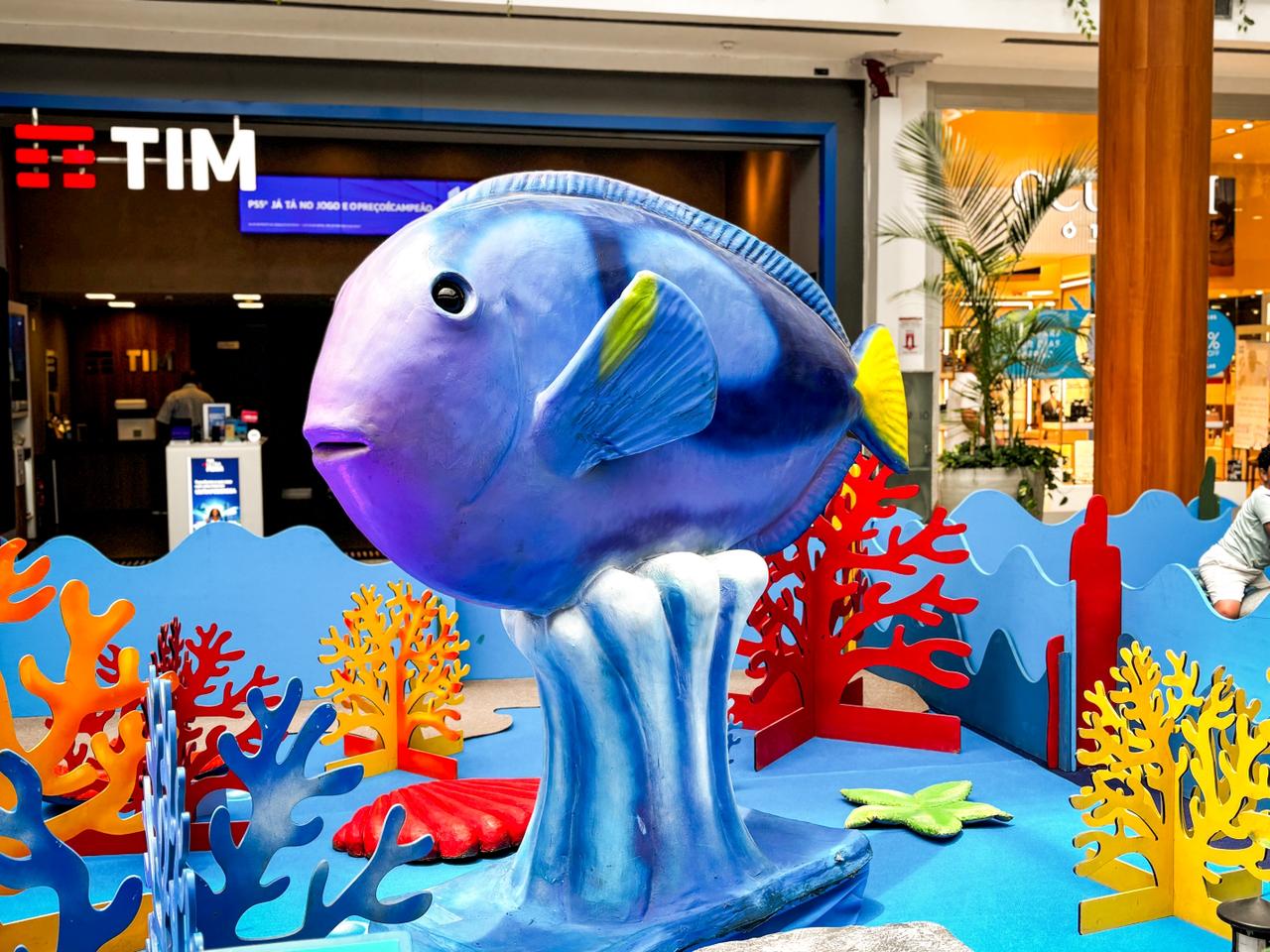 A Exposição O Fantástico Mundo Marinho chegou ao Guara